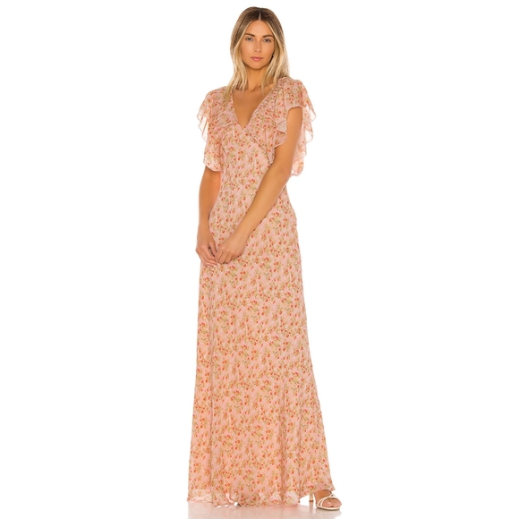 DIVINE HERITAGE Floral Maxi Dress CottageCore - Picture 2 of 15